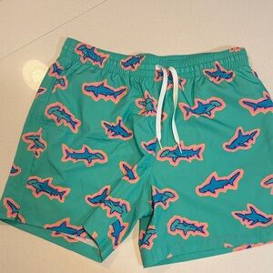 Chubbies Shark Print Swim Shorts